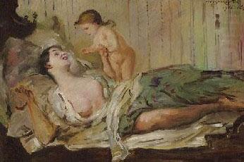 Tandelei, II. Fassung, Lovis Corinth